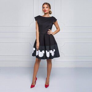 Sugarbird x Disney Mickey Mouse Fit & Flare Dress "ALANA Mickey"